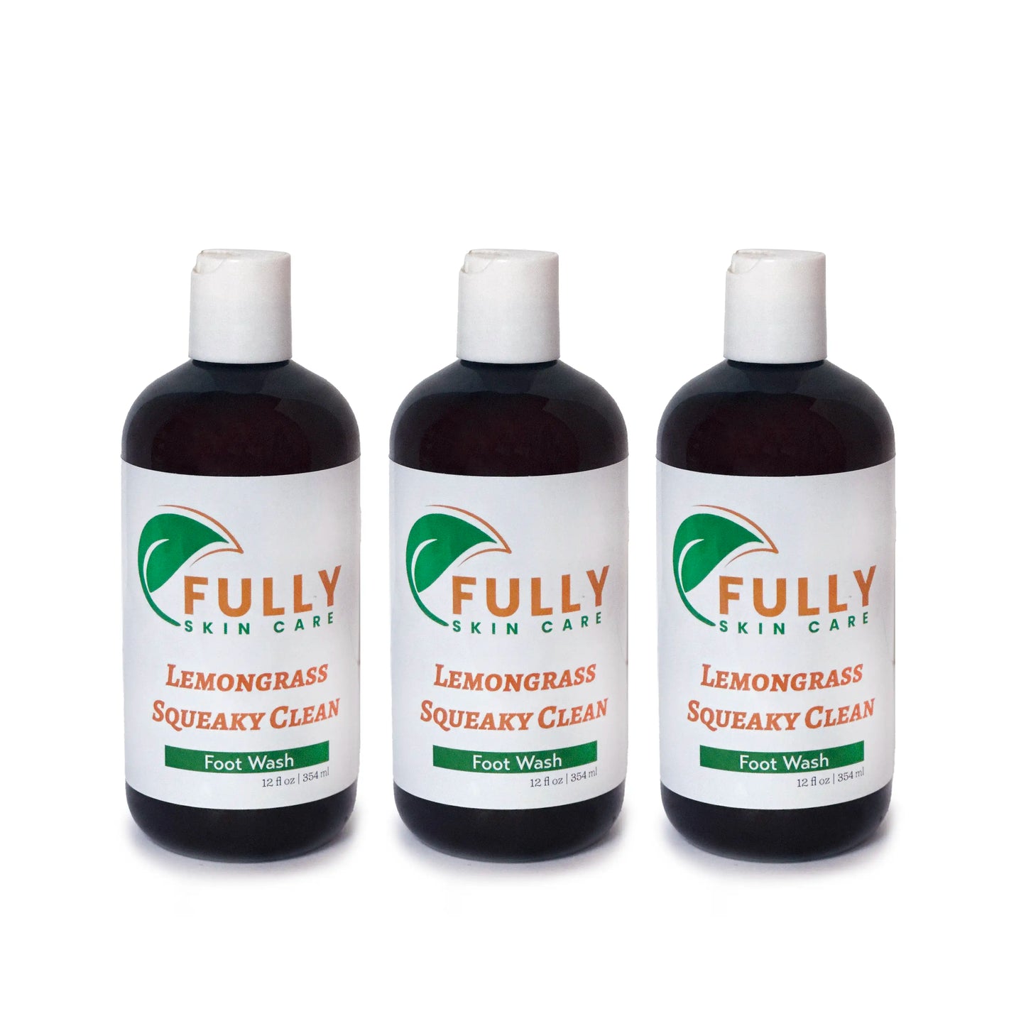 Lemongrass Squeaky Clean | Foot Wash 3-pack | Total 36oz
