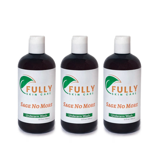 Sage No More | Underarm Wash 3-pack